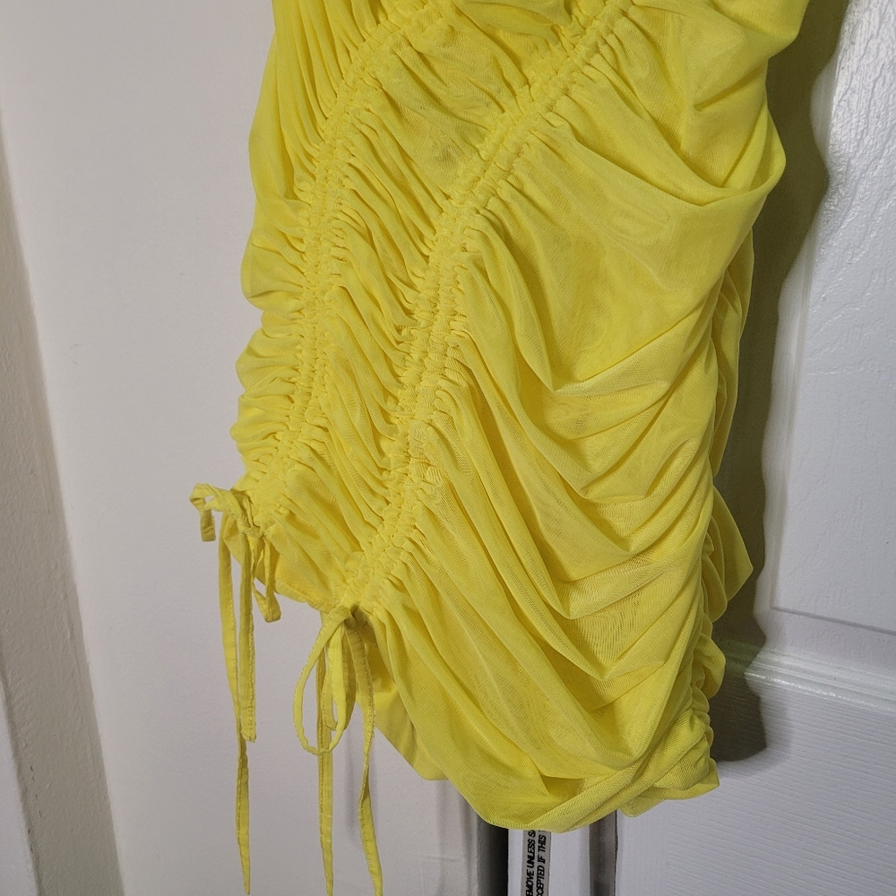 NWT Mistress Rocks Swing It On Dress in Lemon Size XS - Picture 5 of 11